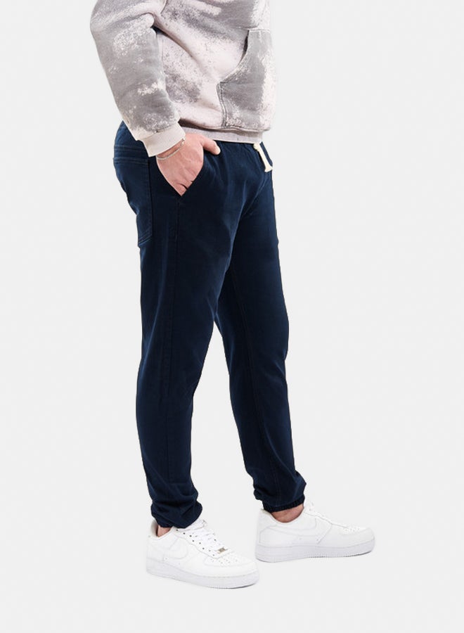 EGY WEAR Men'S Navy Gabardine Shalwar Pants - Image 2